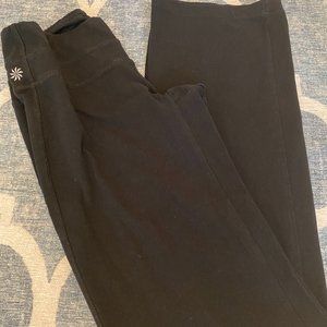 Black Athleta Wide leg athletic pants XS
